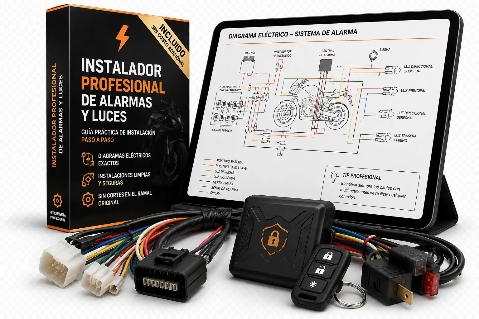 Herramienta Instalador de Alarmas y Luces