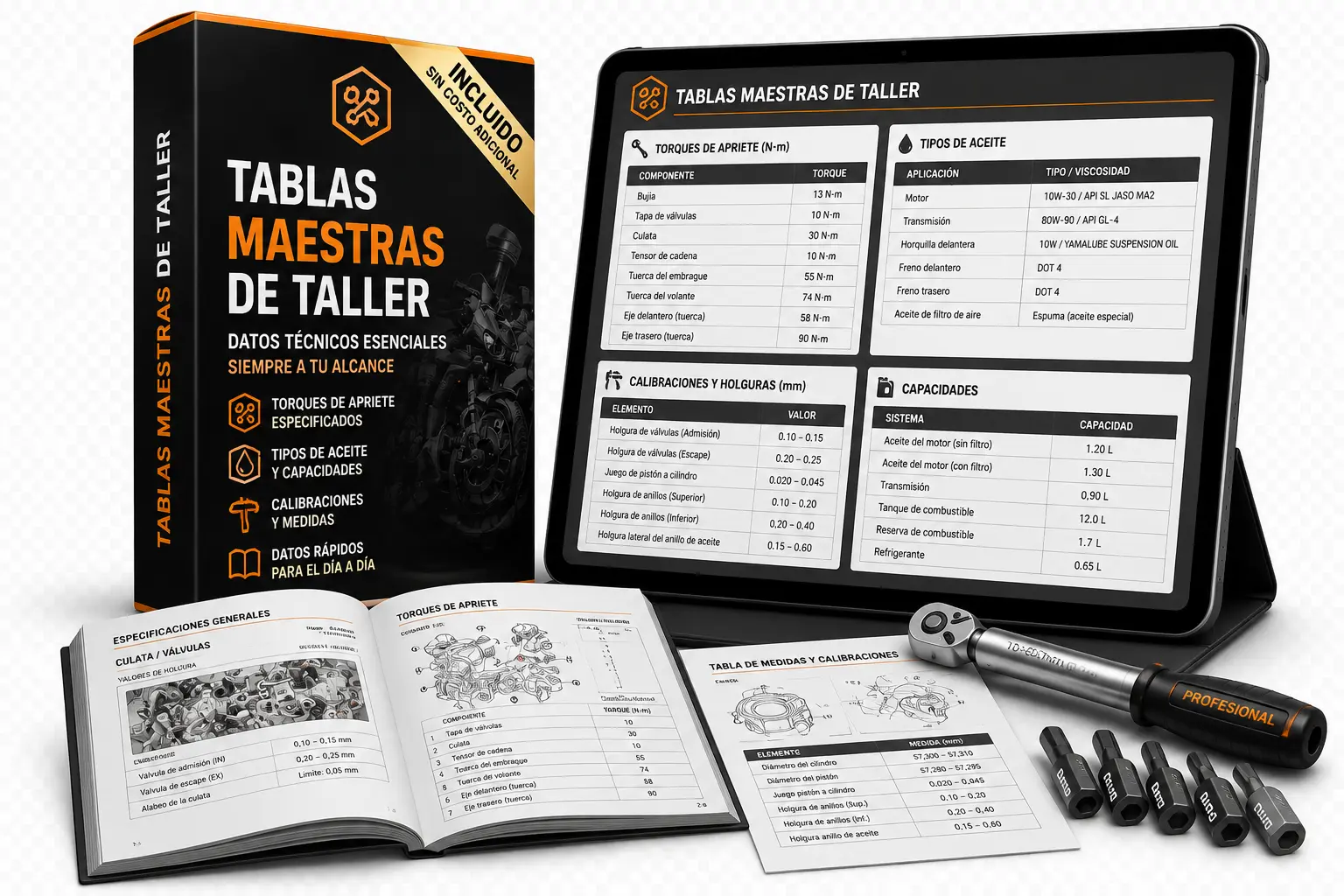 Herramienta Tablas Maestras de Taller